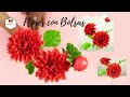 Flores con bolsas de plástico | Como hacer flores con bolsas de plástico | Manualidades con Nylon