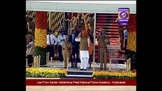 69th IPS Batch Passing Out Parade at Sardar Vallabhbhai Patel National Police Academy Live,Hyderabad