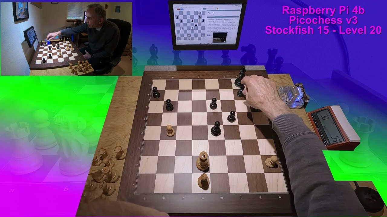 Wizard Chess moves via Raspberry Pi