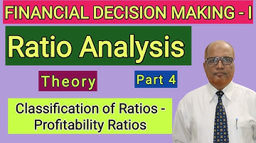 Financial Decision Making II Ratio Analysis II Theory Explained II Part 4 II Hasham Ali Khan