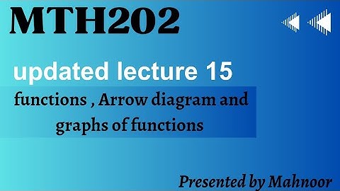 mth202 short lecture 15 | vu updated short lecture 2024 | by Mahnoor