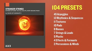 AAS Stranger Strings: MixbusTv Signature Soundpack Demo String Studio VS-2