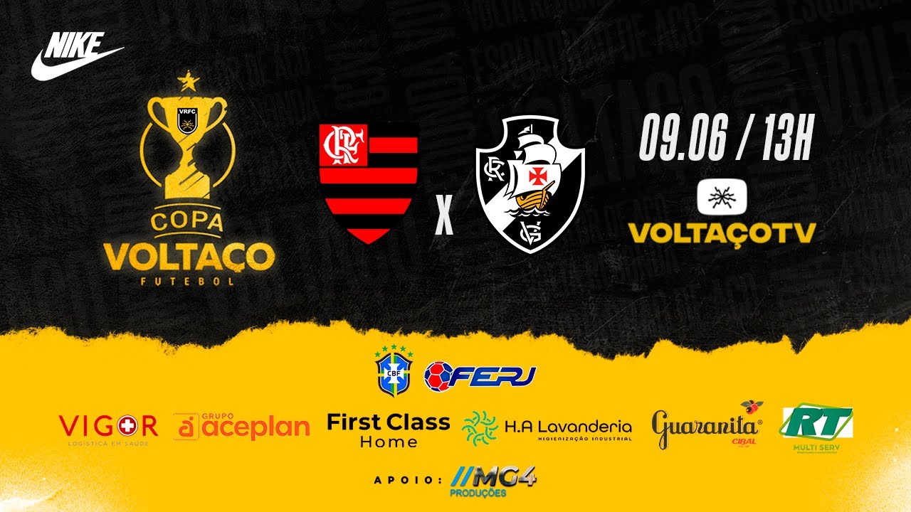 FLAMENGO X VASCO - COPA VOLTAÇO 2023 