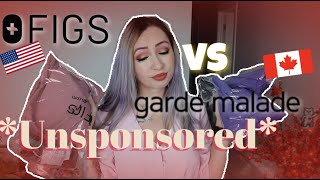 FIGS SCRUBS VS GARDE MALADE | SCRUB REVIEW