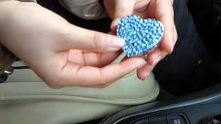 Zinc Aloy Heart Shape Car Air Freshener in China