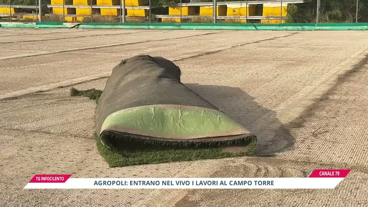 Agropoli, al via il restyling dello stadio "Gianfranco Torre": entrano nel vivo i lavori