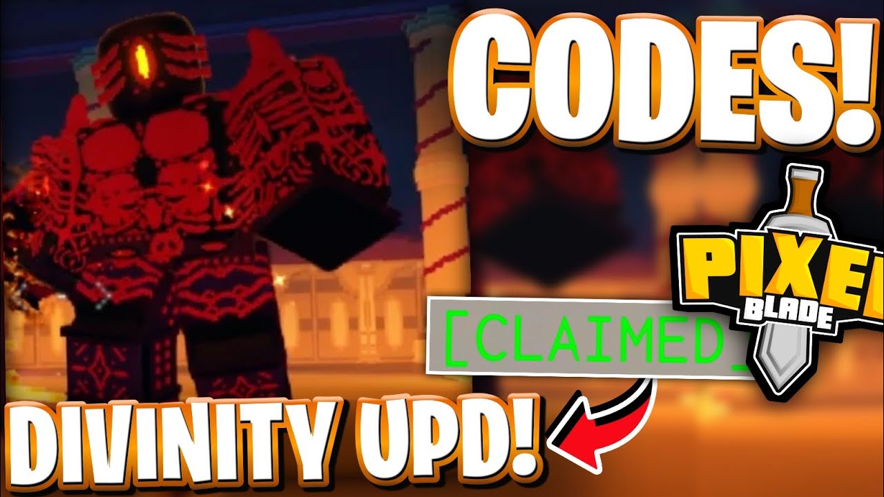 🔱DIVINITY! ALL NEW LATEST DIVINITY UPDATE CODES FOR PIXEL BLADE ...