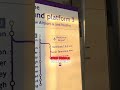 I saw the Glass barriers On the Elizabeth line #train #hotels #travel #uk