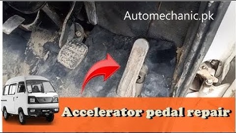 How To Fix Suzuki Bolan Accelerator Pedal Problems | Accelerator Problem | Urdu Hindi Tutorial
