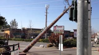 Crash sparks explosions, knocks out power for thousands