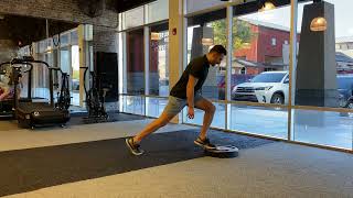 Concentric Elevated Split Squat