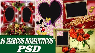 29 Pack de Marcos Románticos - Plantillas psd para photoshop screenshot 5