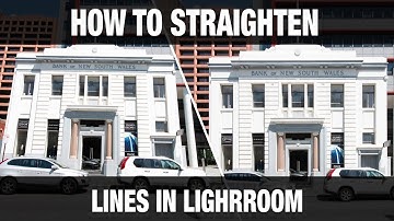 Adobe Lightroom - Upright Tool