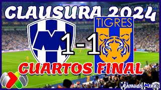 ¡ASÍ SE VIVIÓ EL CLÁSICO REGIO 137! | MTY 1-1 Tigres Cuartos Liga MX Cl 2024 | Rayados Mike