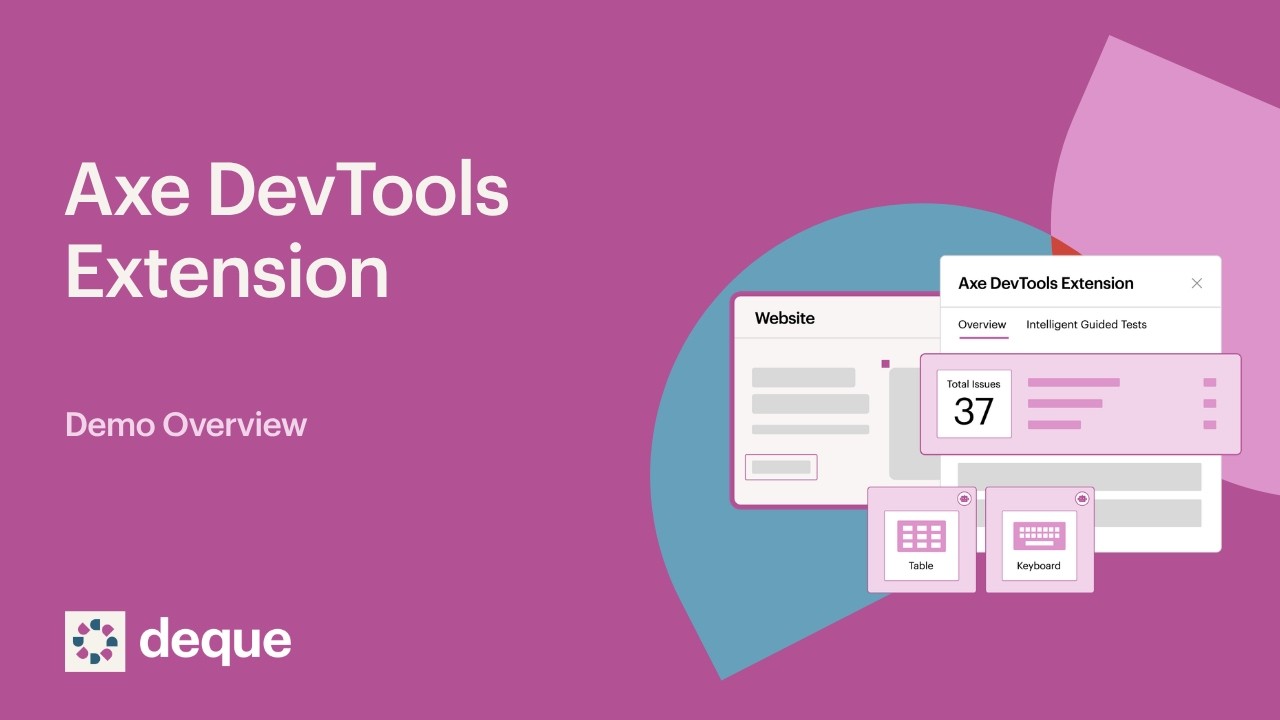 Axe DevTools Extension Demo Overview - YouTube
