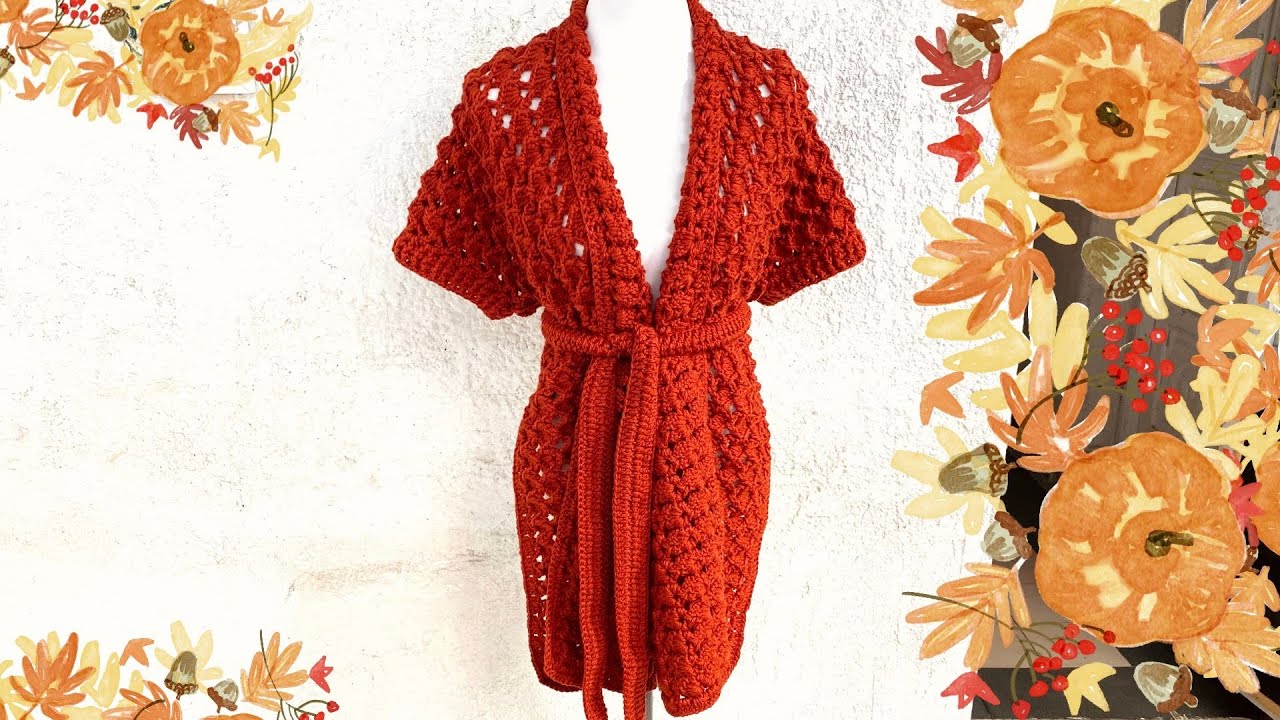 Кардиган «Касабланка»: зарабатывайте деньги с помощью этого простого узора для вязания крючком