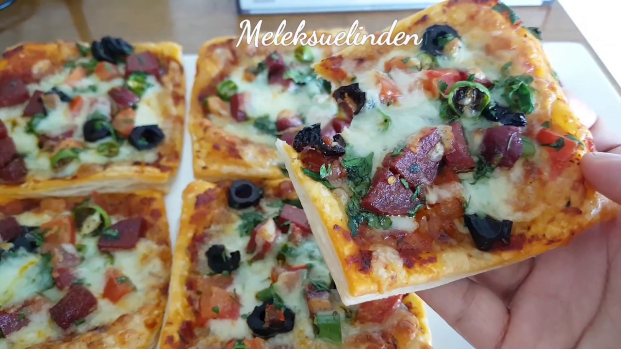 pizza yapımı kolay