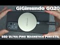 GiGimundo GQ20 Ultra-Slim Magnetic Portable SSD
