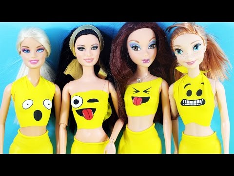👚👙👗how-to-make-barbie-clothes-with-balloons-/-outfits---easy-doll-crafts---simplekidscrafts
