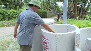 Mô hình “Vận động lắp đặt bể thu gom rác thải vỏ chai, bao bì thuốc bảo vệ thực vật sau sử dụng”