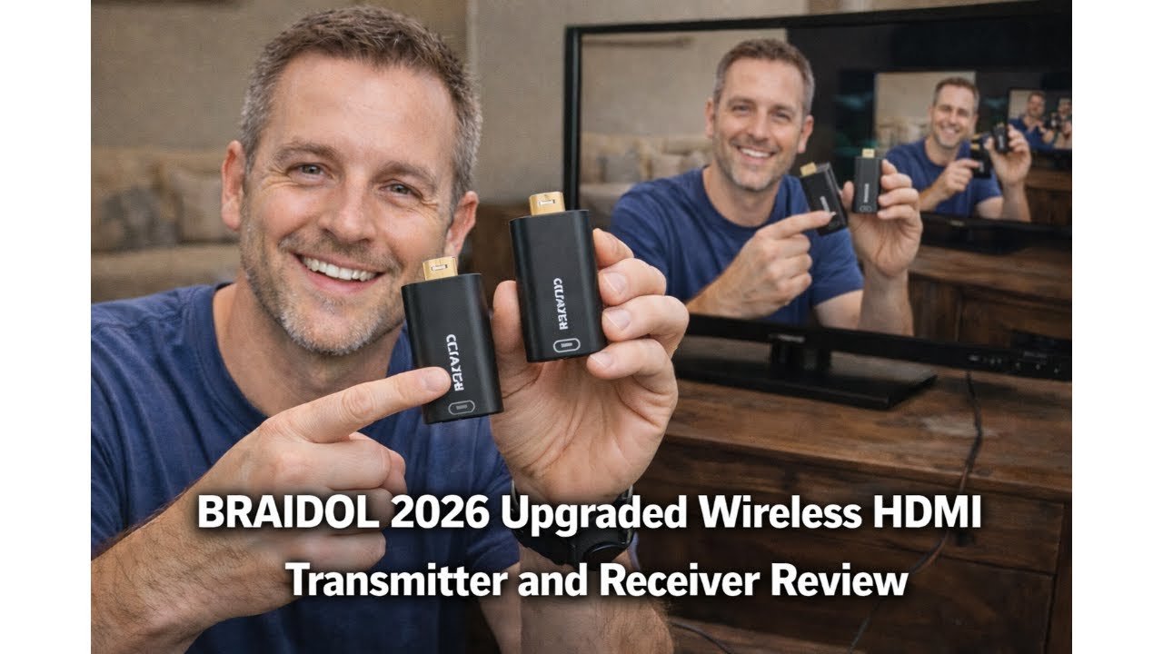 📡 Обзор беспроводного HDMI-передатчика и приемника BRAIDOL 2026 – стоит ли он того для потоковой ...