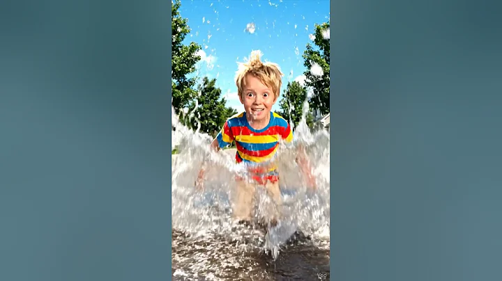 He Thought He Could Fly… 😂💦#short