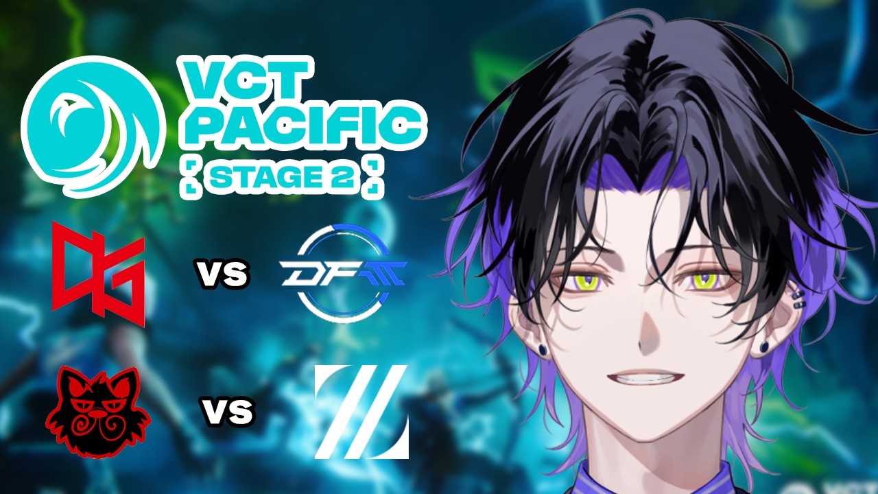 【Valorant】ウォチパ！！ VCT Pacific 2026 : STAGE 2 Play-Ins DAY 6 QTD vs DFM, XIP vs ZETA【麻倉シノ / ネオポルテ】