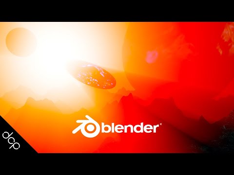 Blender 2.8 - Sci Fi - Time Lapse