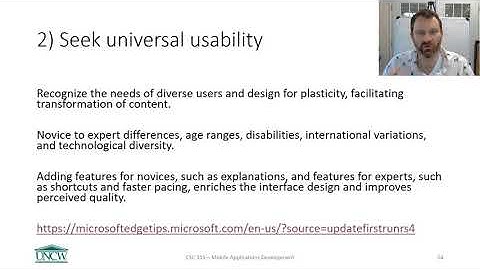 Designing the Mobile Interface - 8 Golden Rules of Interface Design