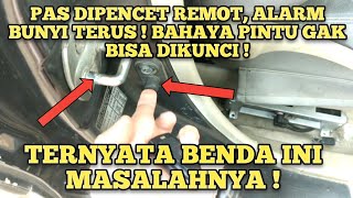 Cara mengatasi Alarm Bunyi Ketika Dikunci Walaupun Pintu Sudah Tertutup Semua