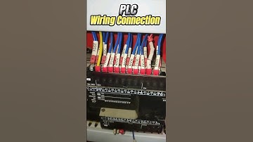 PLC Wiring Connection  #plc #plcconnection #shorts #ytshorts