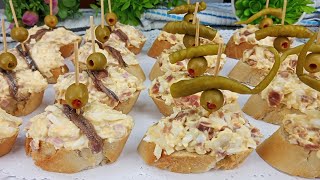 ¡¡Estas 2 Tapas o Pinchos Vascos son tan delicioso que la cocino casi todos los días!!  BRUTAL