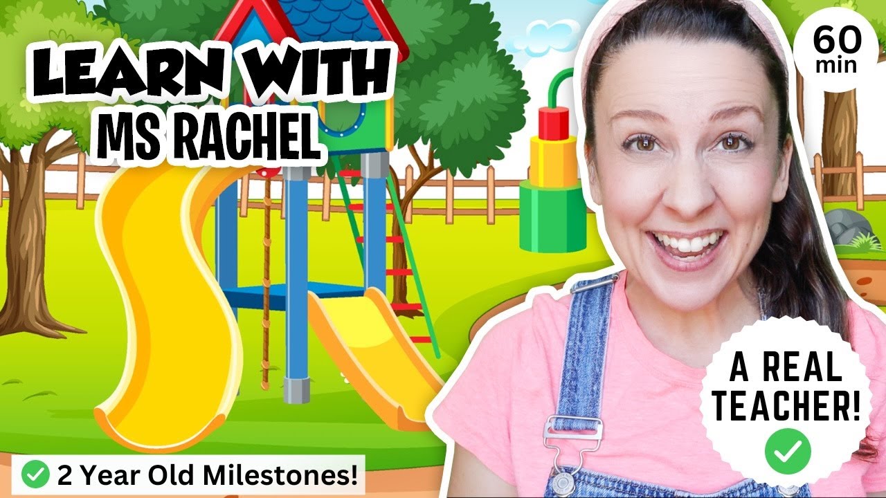 Toddler Learning Video with Ms Rachel  2 Year Old Milestones Speech  Social Skills for Toddlers