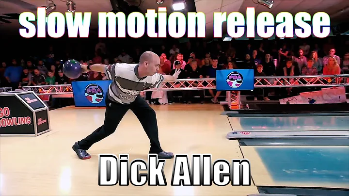Dick Allen slow motion release - PBA Bowling