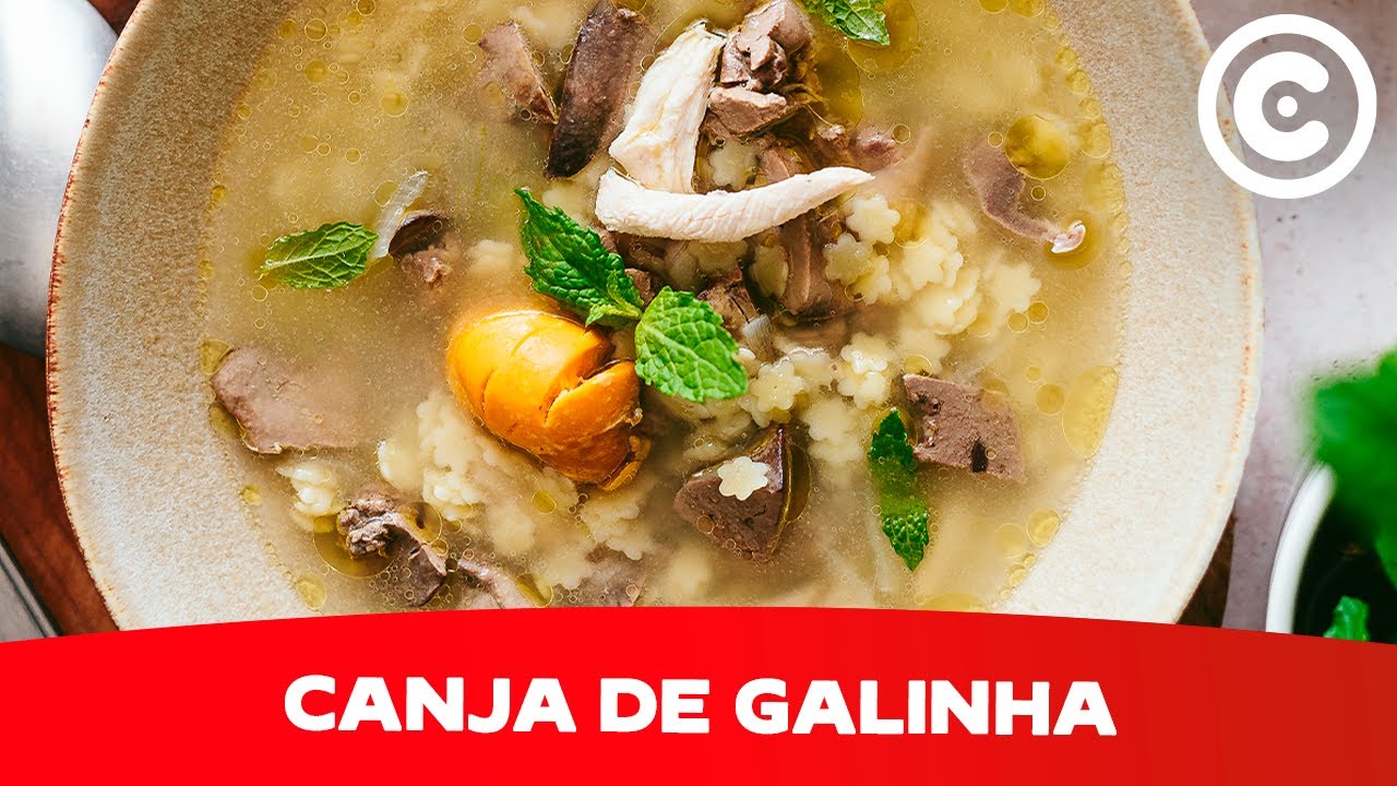 Como fazer Canja de Galinha - YouTube