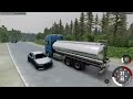 Realistic High-Speed Driving with a Steering Wheel in BeamNG.drive | Car Review | #33 | SCANIA