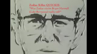 Zodiac Killer QUICKIE #1