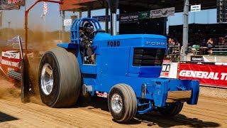 Tractor Pull 2023: Light Pro Stock Tractors. Elkhart County Fair. Goshen, In Pro Pulling League