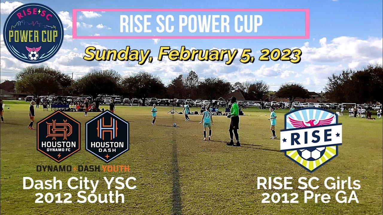 Feb 5, 2023FINAL RISE POWER CUP RISE SC Girls 12 Pre GA vs Dash City