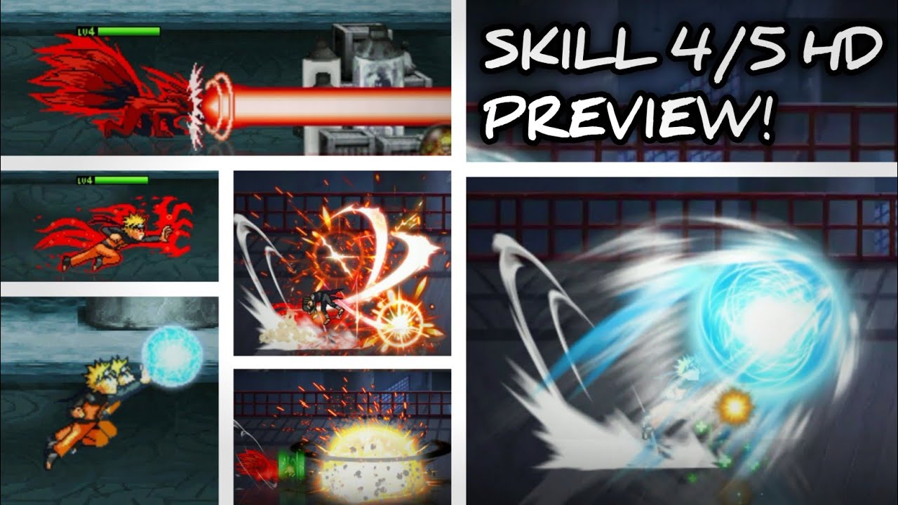 NARUTO SENKI - Preview Naruto Skill 4/5 HD Preview By RPS