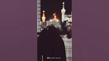 یا امام رضا سلام تویی سایه ی سرم 