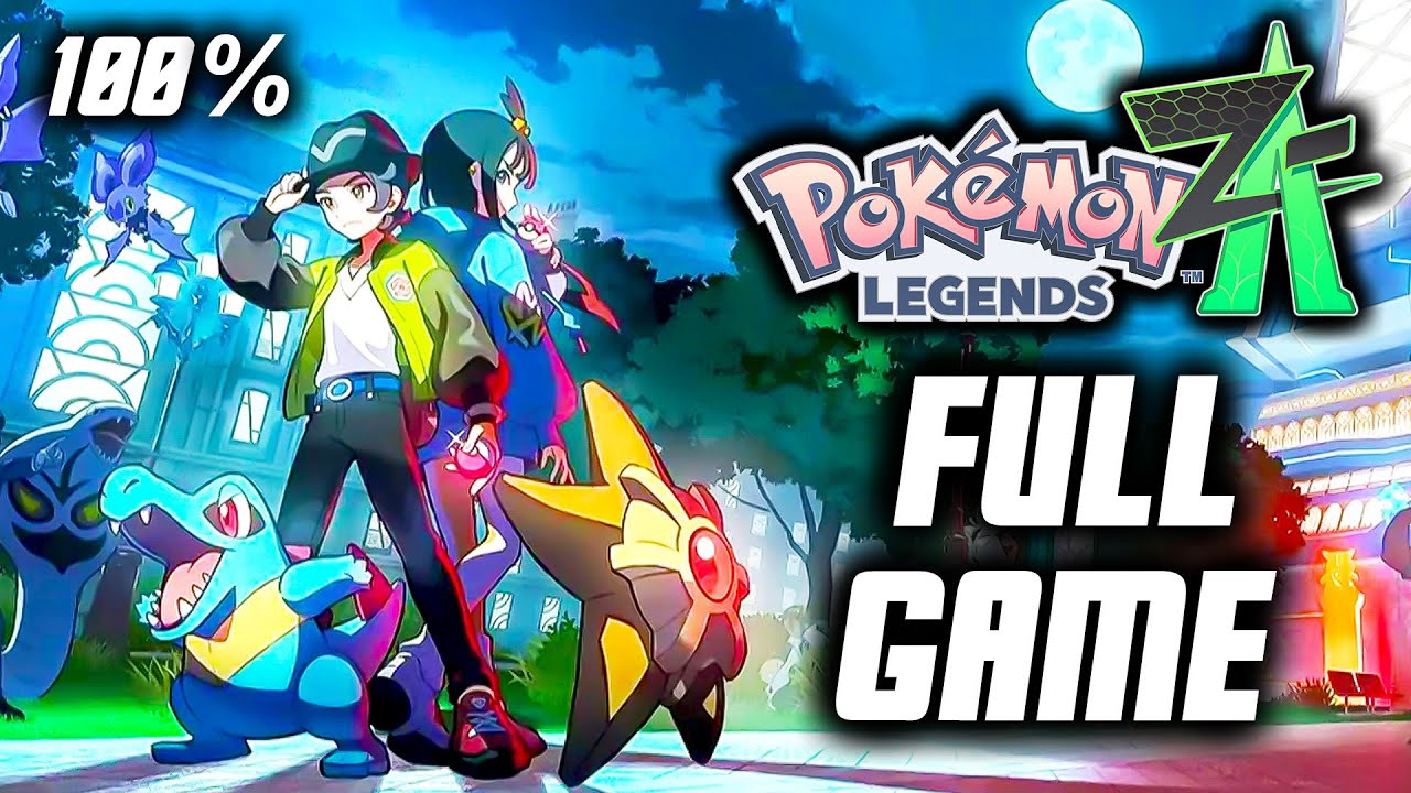 Pokemon Legends Z-A - Full Game Gameplay Walkthrough 100%