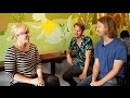 Kat interviews Cayucas at Donut Friend