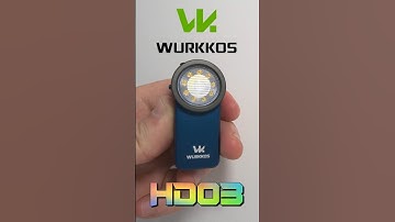 WURKKOS HD03 - Playful Monster!  #edcflashlight #funflashlight #wurkkoshd03 #flashlight #torch
