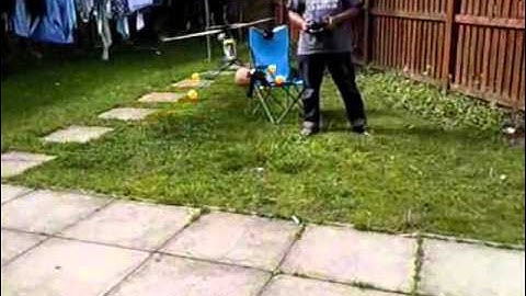 esky belt cp v2 2.4ghz 6ch heli third flight & first hover part 2