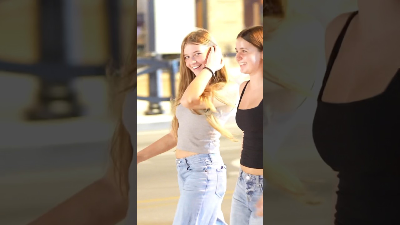 catcalling girls (politely)