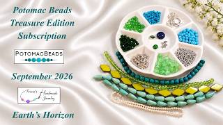 Potomac Beads Treasure Edition Subscription | September 2026 | Earth's Horizon @Potomacbeadco