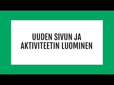 Video: Uuden Arkiston Luominen