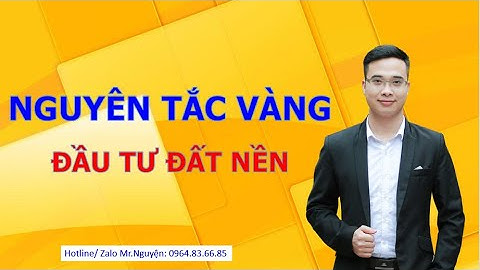 5 Nguyên tắc vàng trong đầu tư đất nền