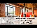 Vast authentic loft for sale Little Burgundy Montreal, Ana Duque Real Estate Broker-Duque Simms Team